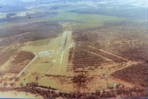 Warnervale airfield view from the air 1980's